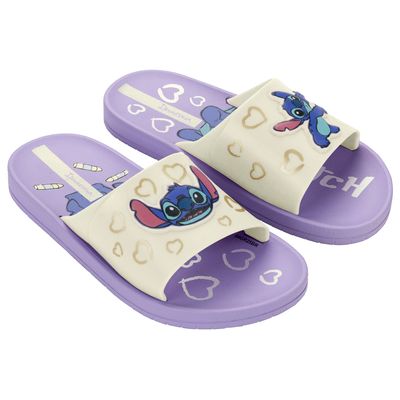 Imagen 2 del producto Sandalia Infantil Beige/Lila Disney Fun