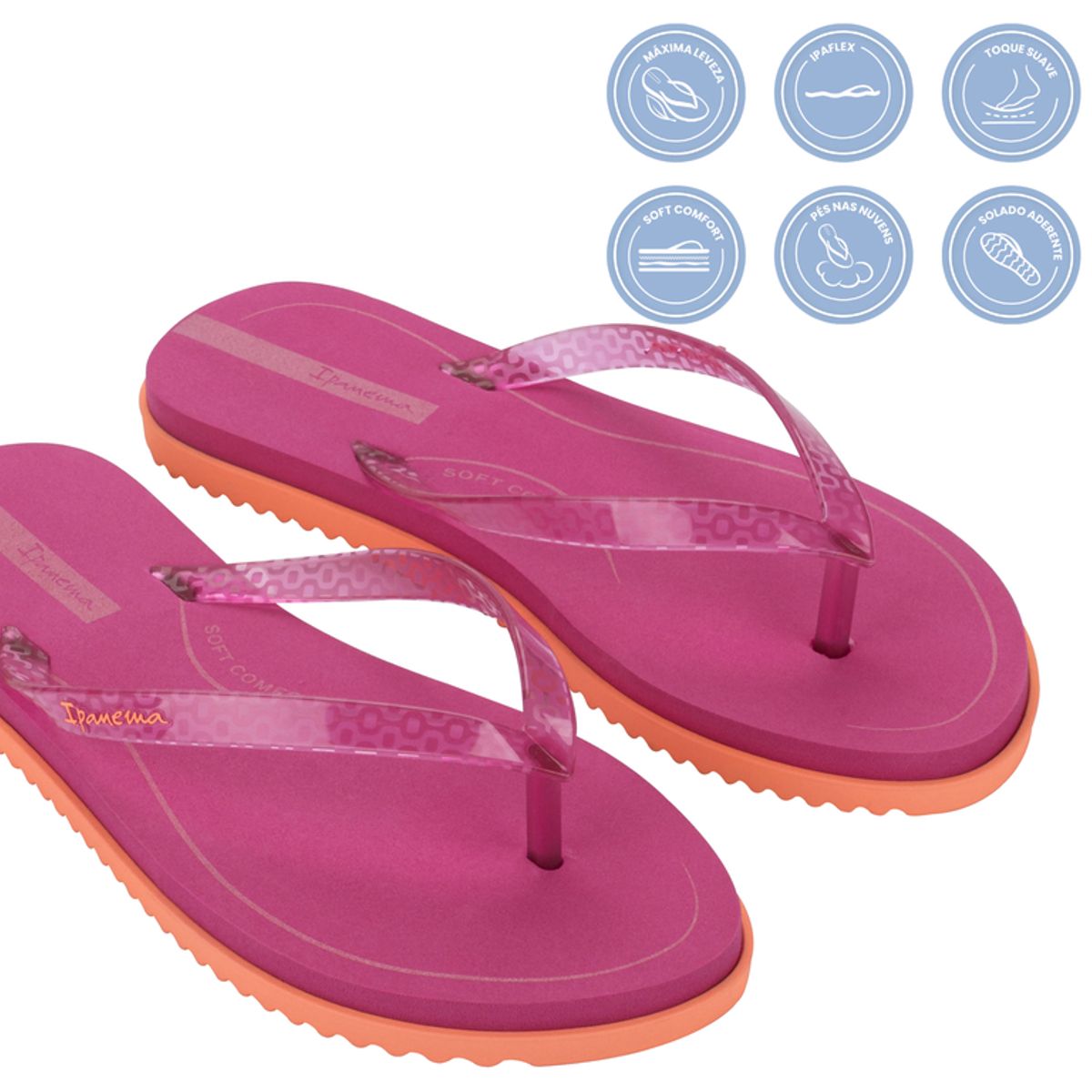 IPANEMA - Sandalia Mujer Fucsia Rio Ipanema