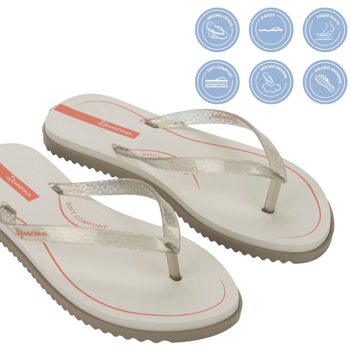 IPANEMA - Sandalia Mujer Beige Rio Ipanema