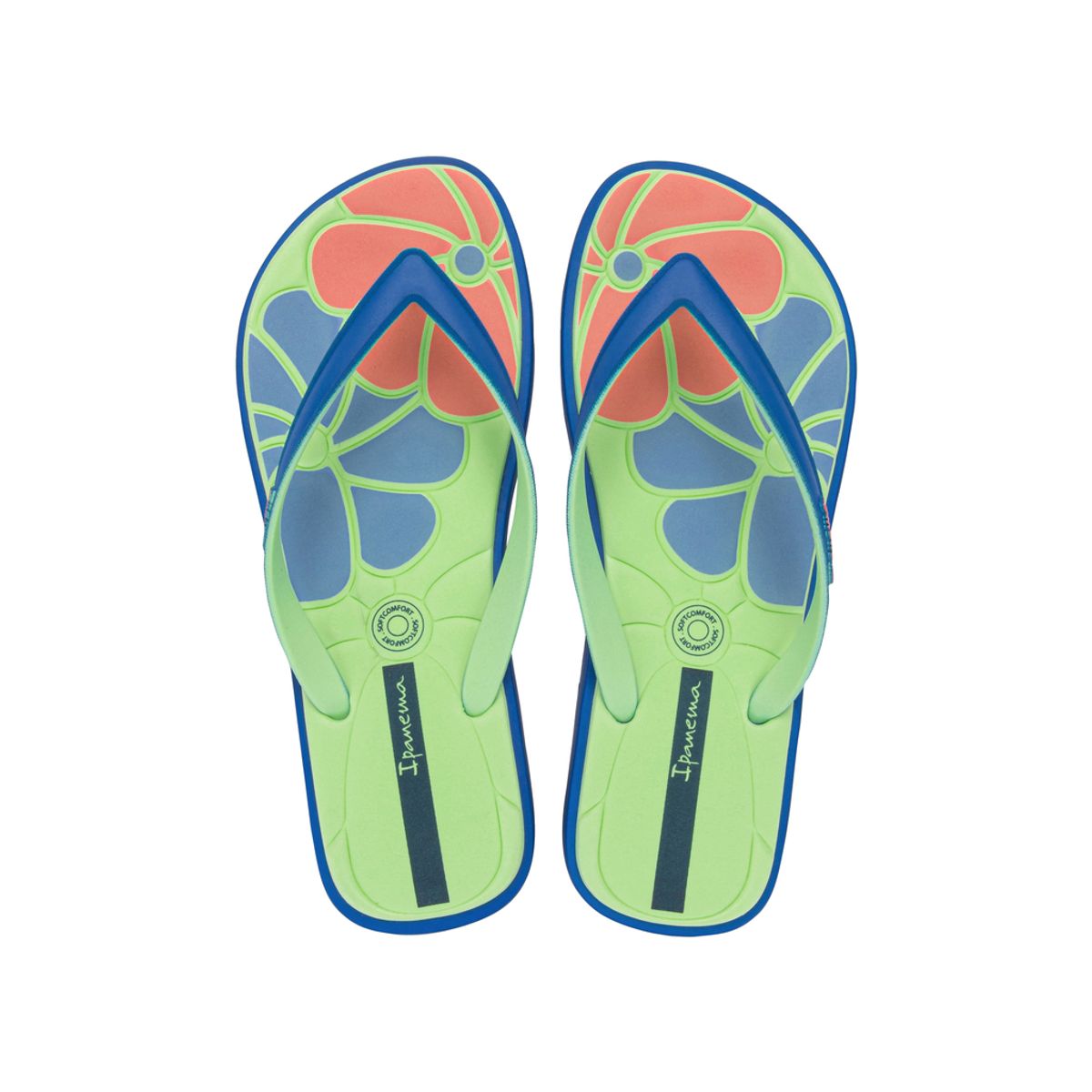 IPANEMA - Sandalia Mujer Azul/Verde Classic Comfy Ipanema