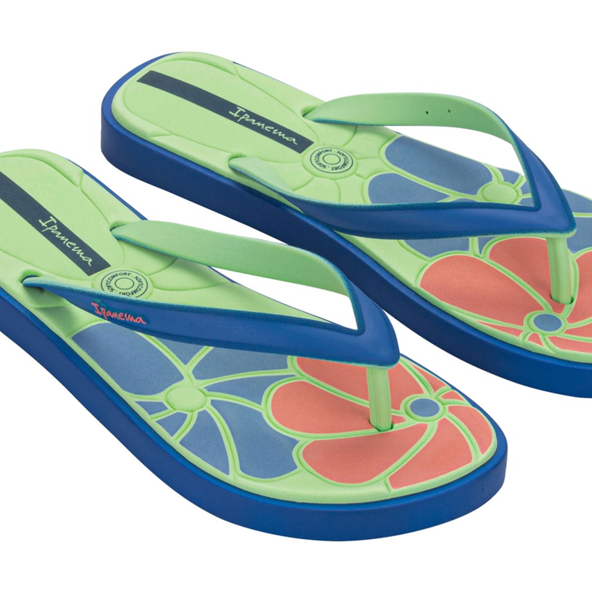 IPANEMA - Sandalia Mujer Azul/Verde Classic Comfy Ipanema