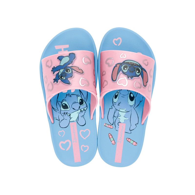 IPANEMA - Sandalia Infantil Azul/Rosa Disney Fun Ipanema