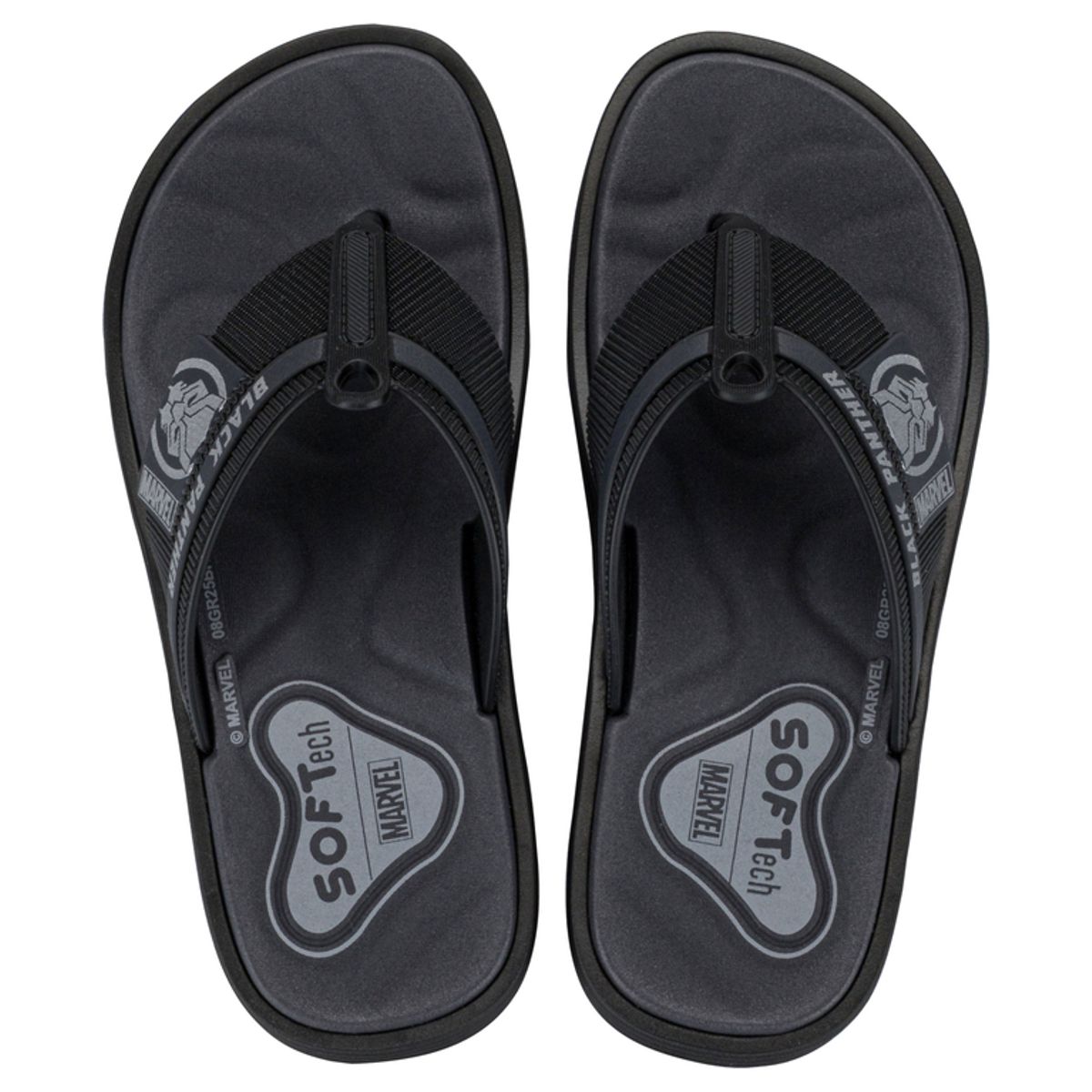 IPANEMA - Sandalia Infantil Negro/Gris Marvel Ipanema