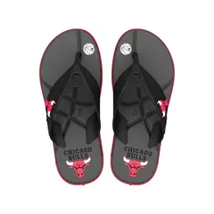 RIDER - Sandalia Hombre Negro/Rojo Chicago Shot NBA