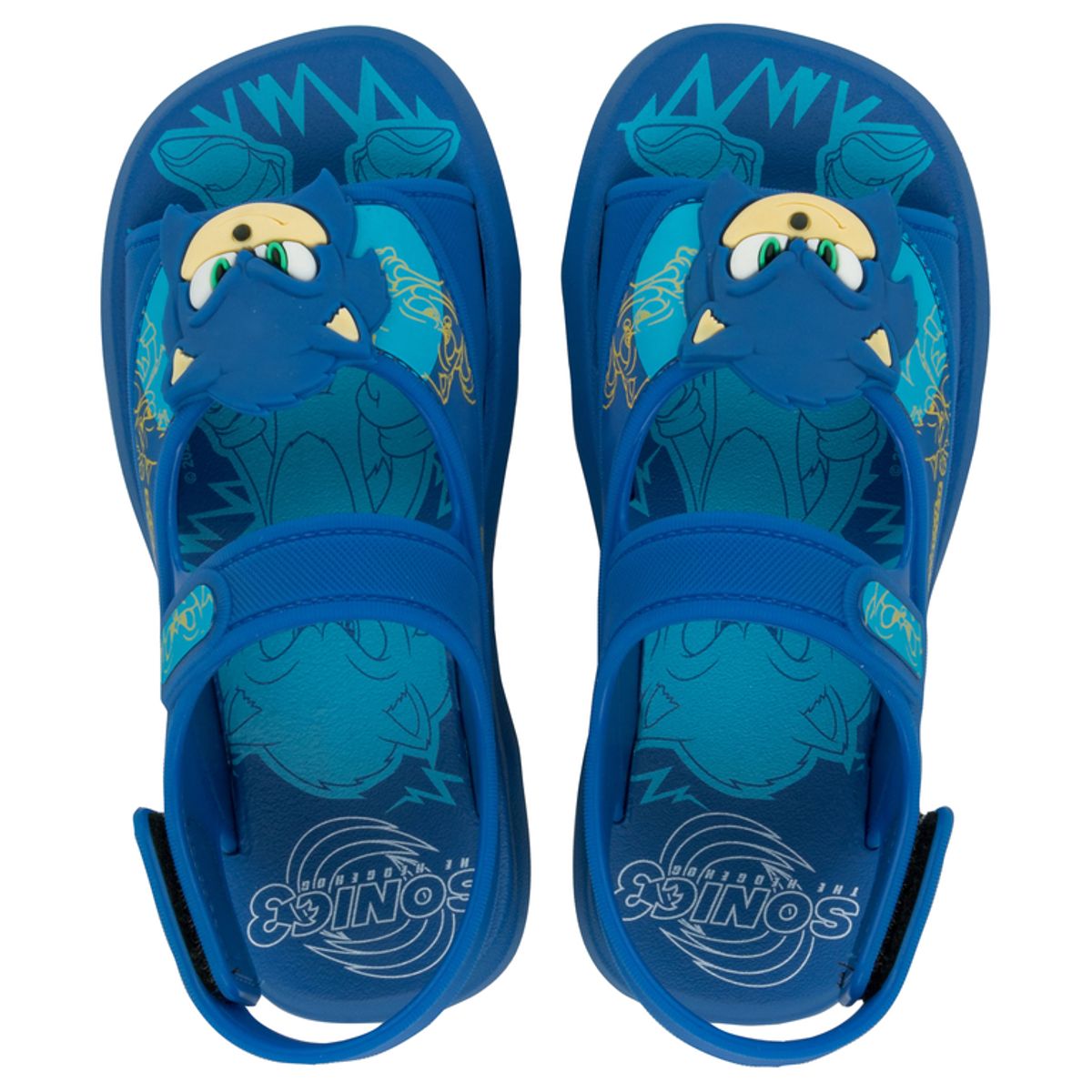 IPANEMA - Sandalia Infantil Azul Sonic Rush Ipanema