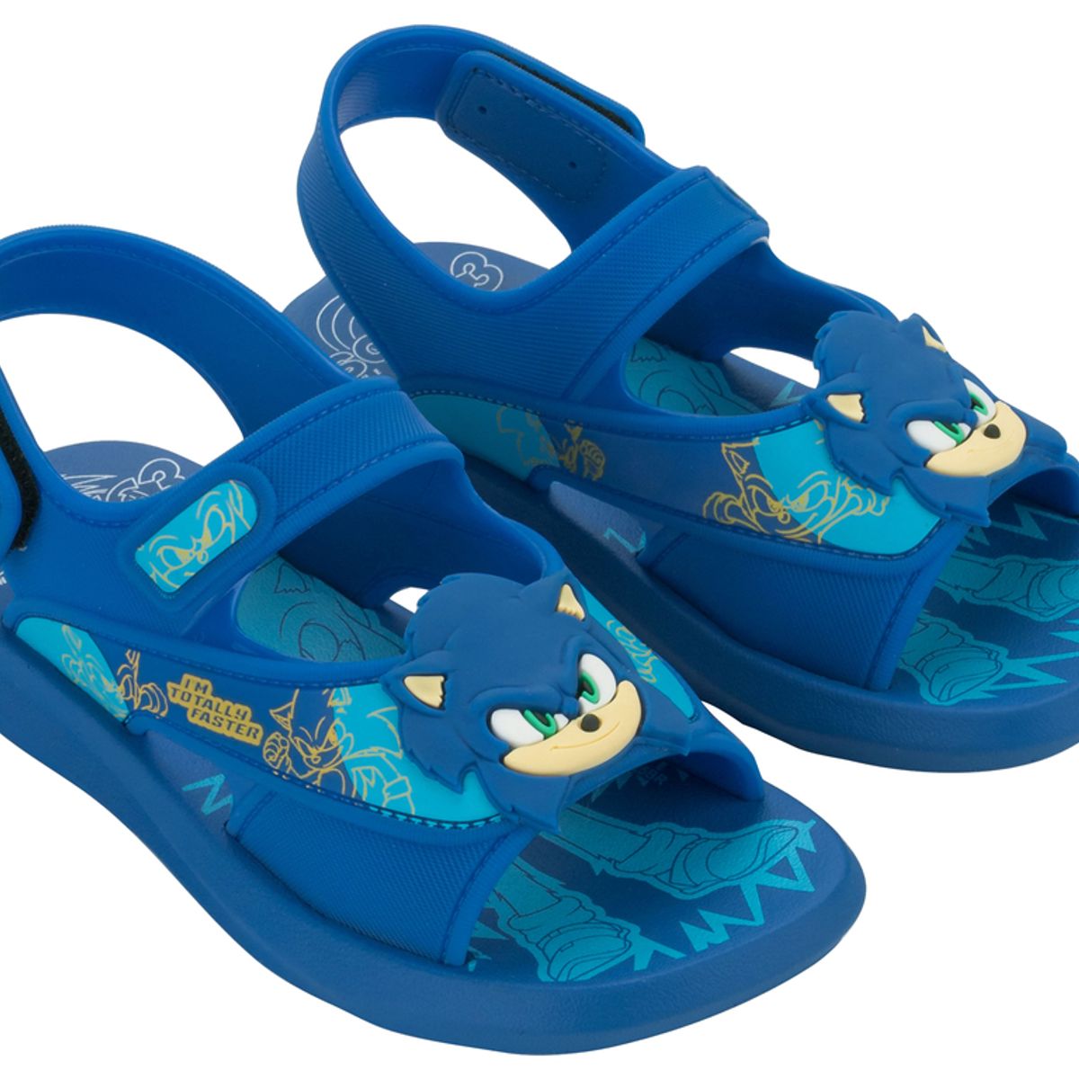 IPANEMA - Sandalia Infantil Azul Sonic Rush Ipanema