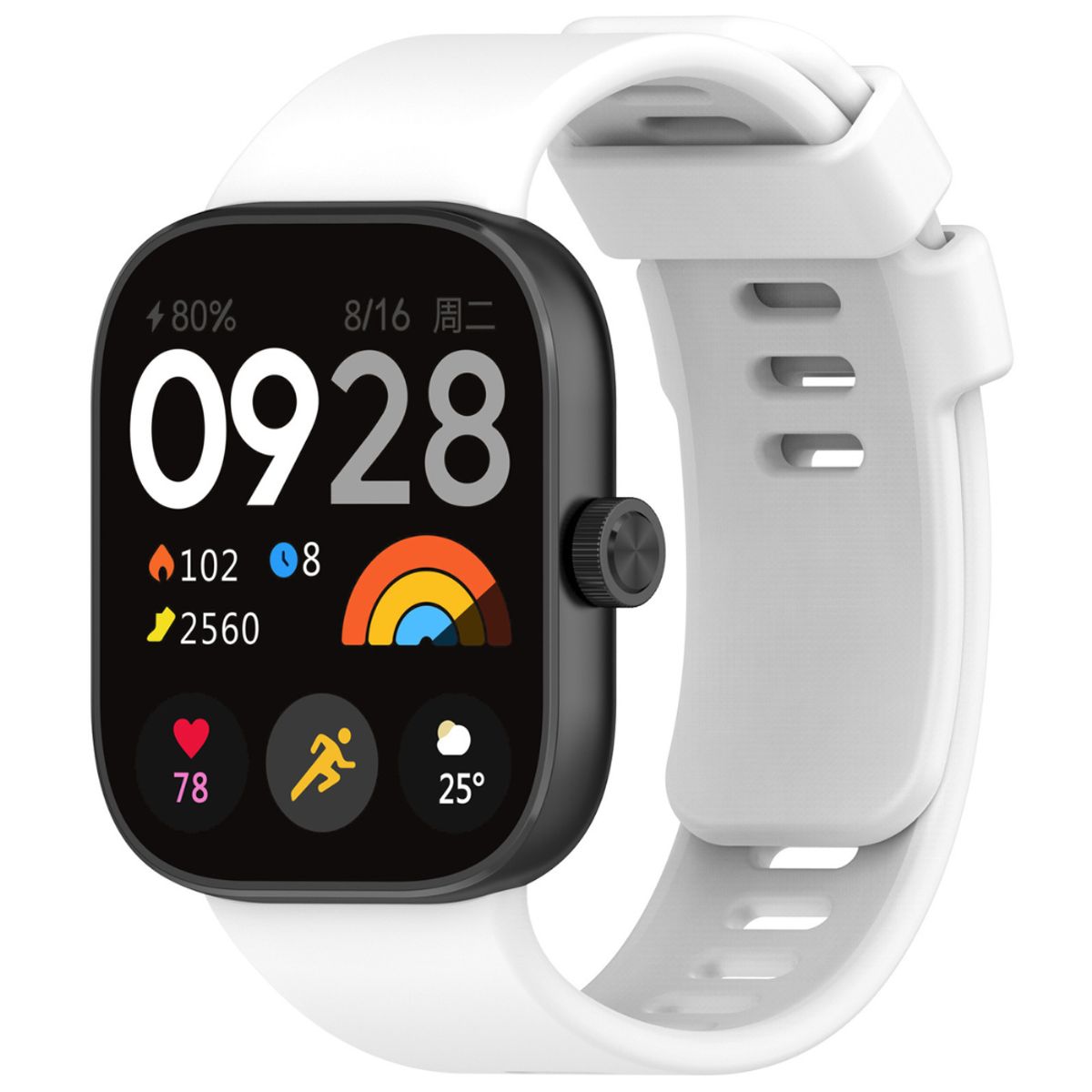 GENERICO - Correas Silicona Premium Para Redmi Watch 4 / 5 Y Mi Band 8-9pro