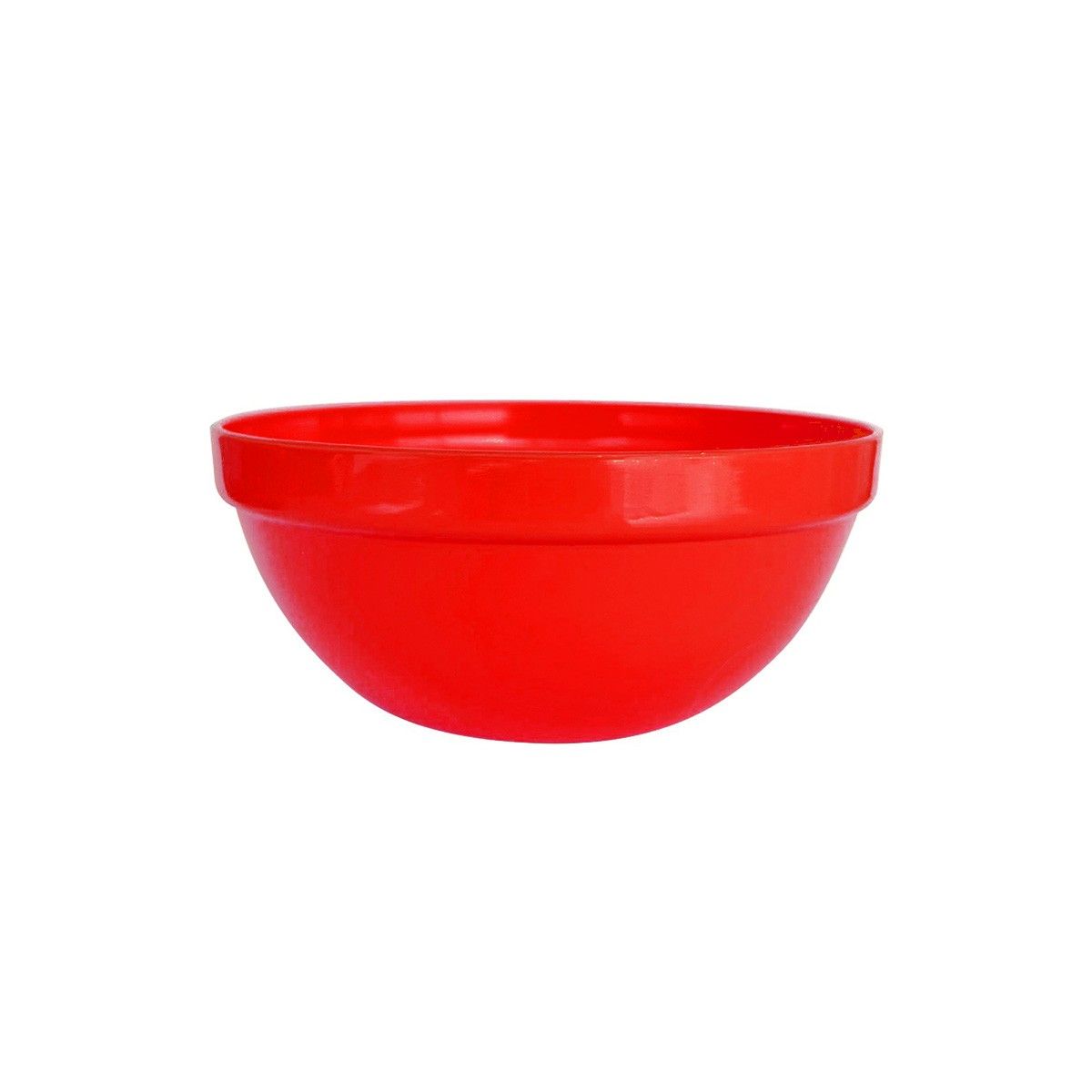 GENERICO - Set de 6 Pocillo Compotera Roja 10 cms - Policarbonato