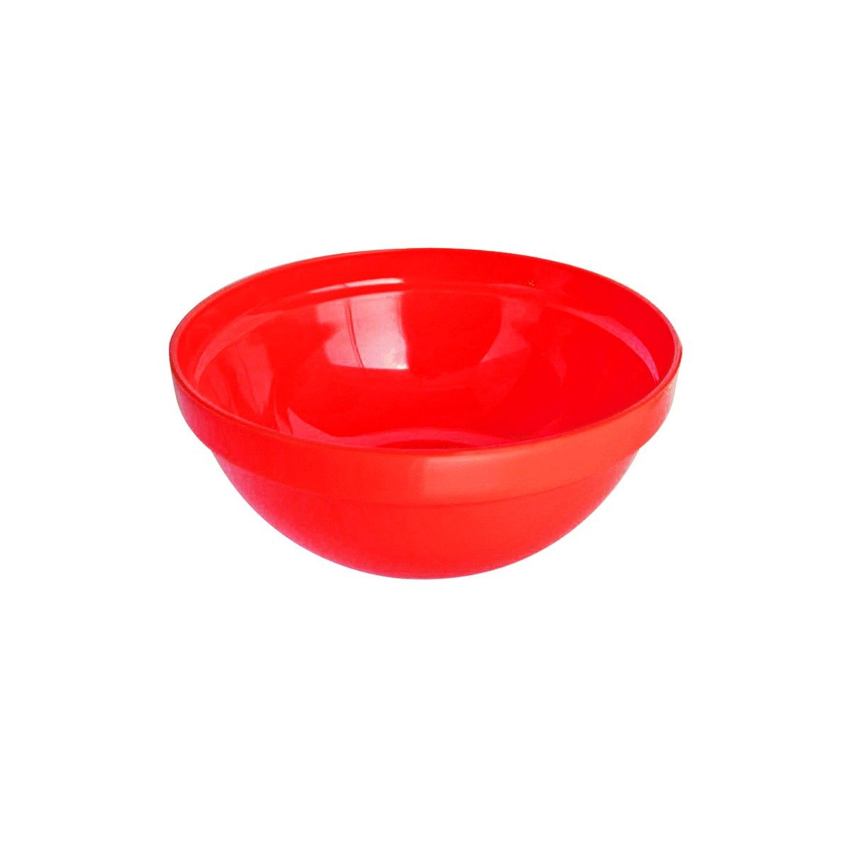 GENERICO - Set de 6 Pocillo Compotera Roja 10 cms - Policarbonato