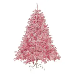 GENERICO - Árbol de navidad rosado 210cm