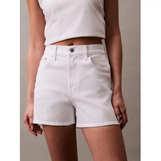 CALVIN KLEIN - Short Rise Midi Blanco