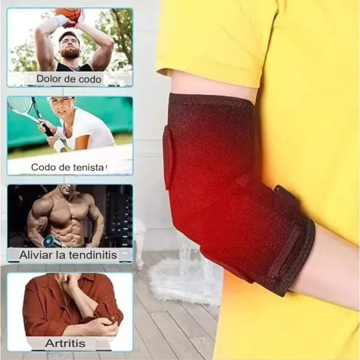 MOVI - Codera soporte terapia con tres niveles de calor