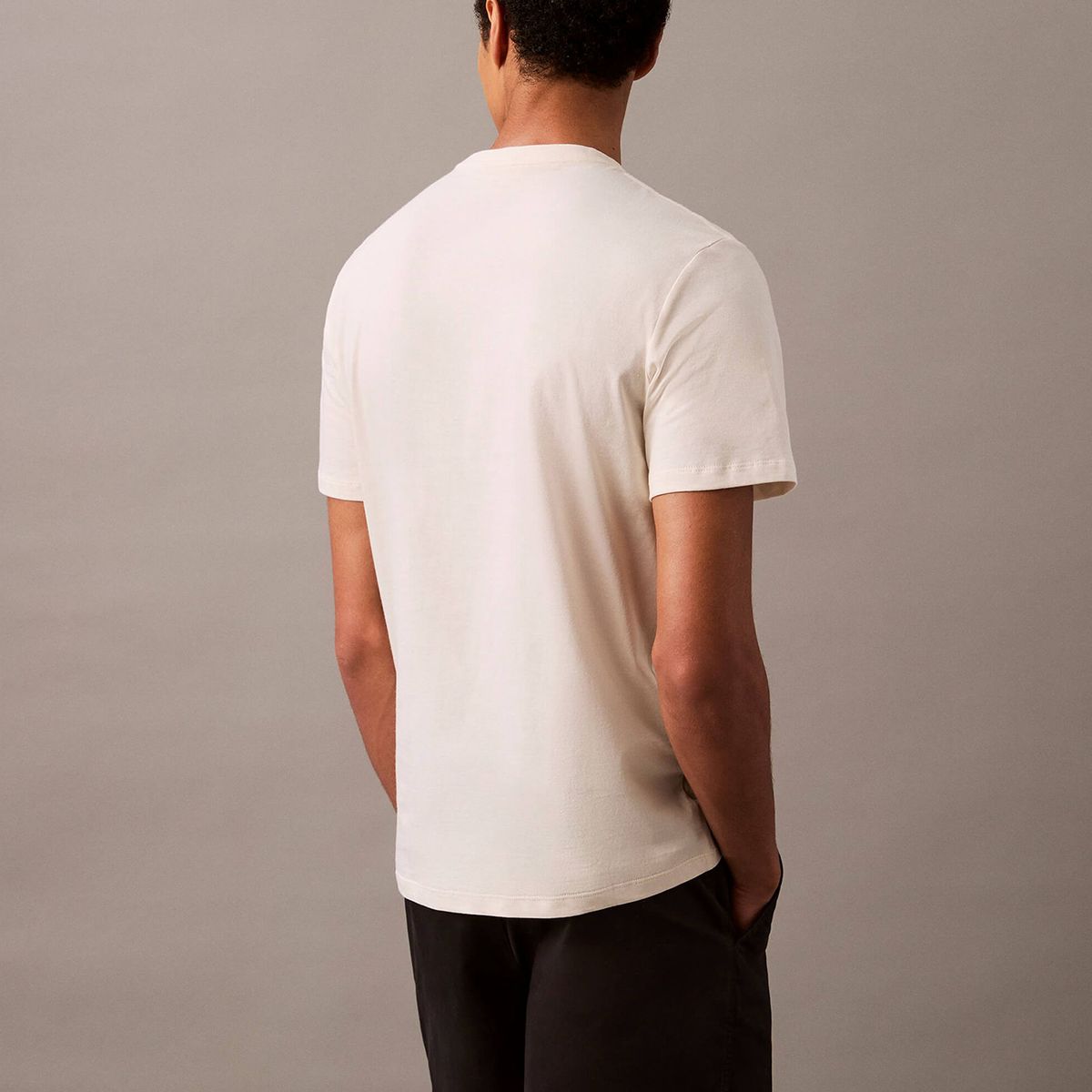 CALVIN KLEIN - Short Slim de Algodón Negro Calvin Klein