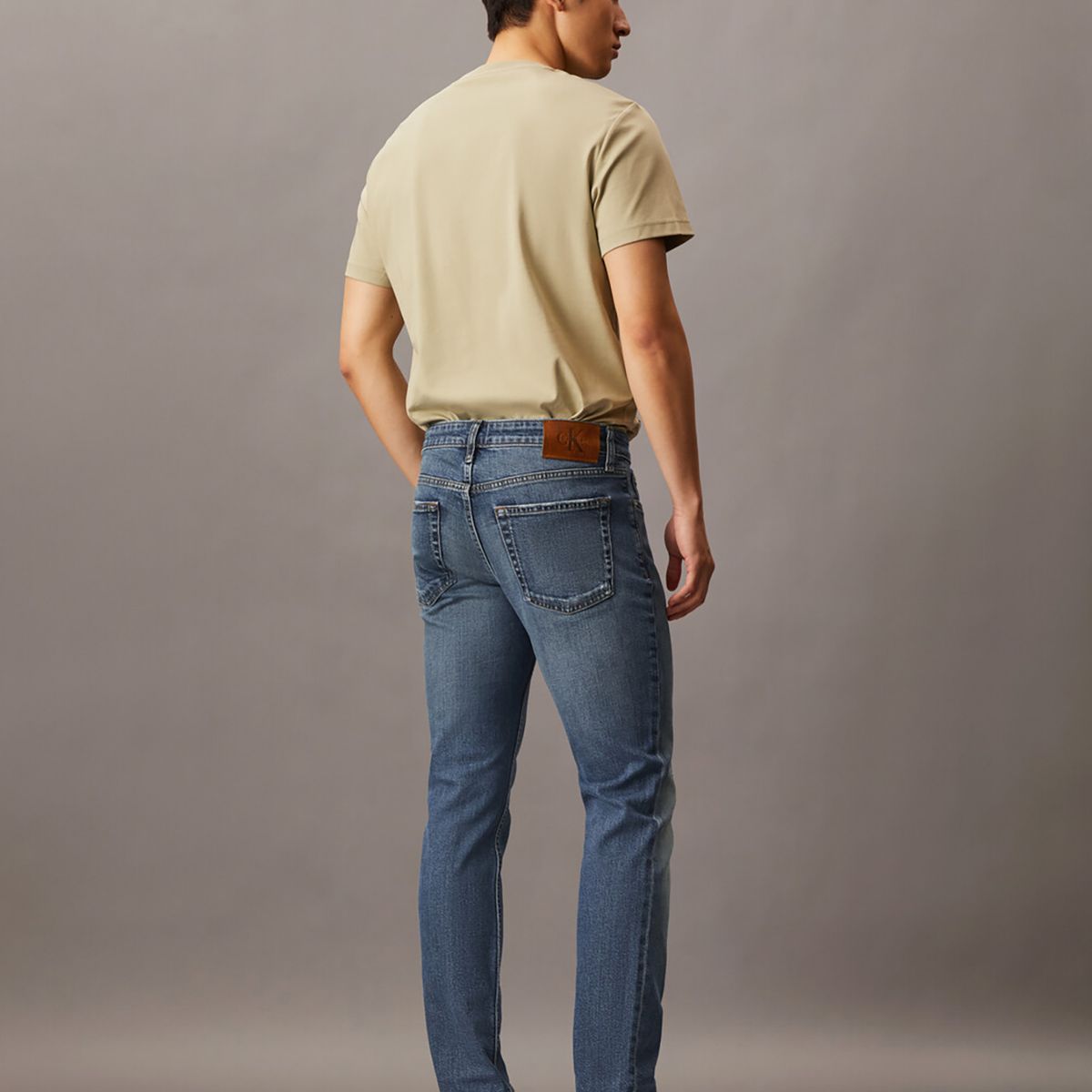 CALVIN KLEIN - Jeans Slim Faded Azul Calvin Klein