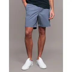 CALVIN KLEIN - Short Slim de Algodón Azul