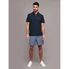 CALVIN KLEIN - Short Slim de Algodón Azul