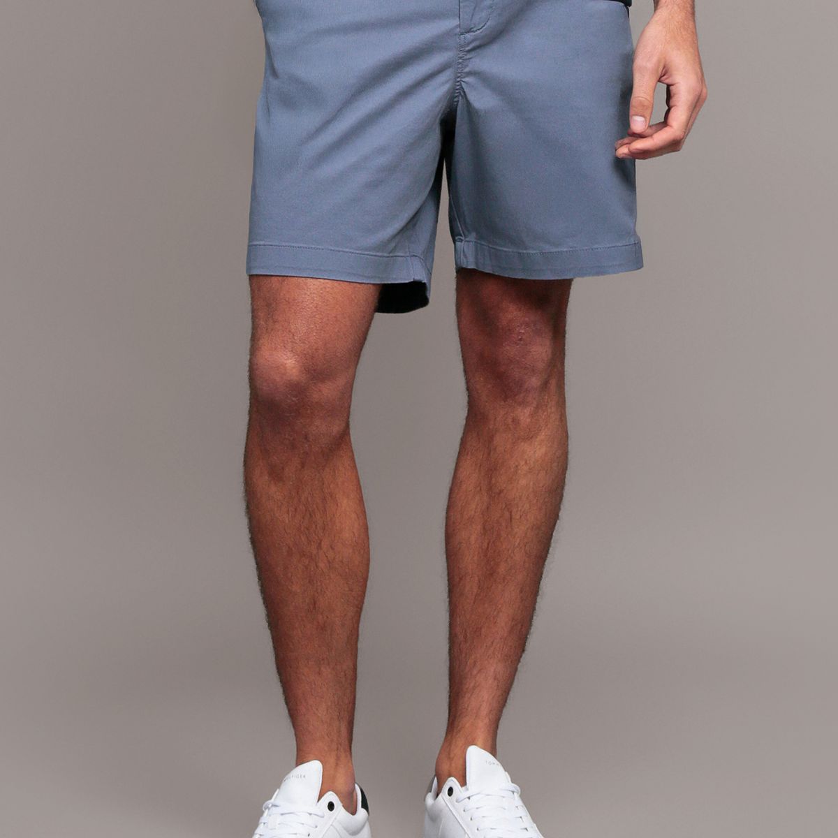 CALVIN KLEIN - Short Slim de Algodón Azul Calvin Klein