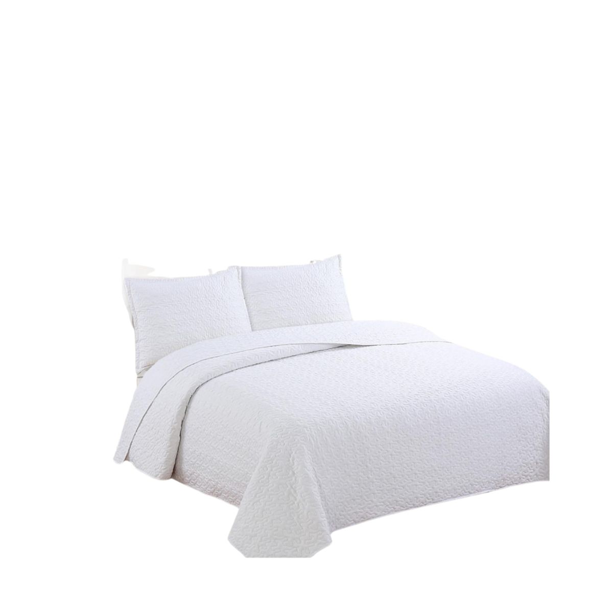 GENERICO - Cubrecama Verano King Quilt De Diseños Bordados
