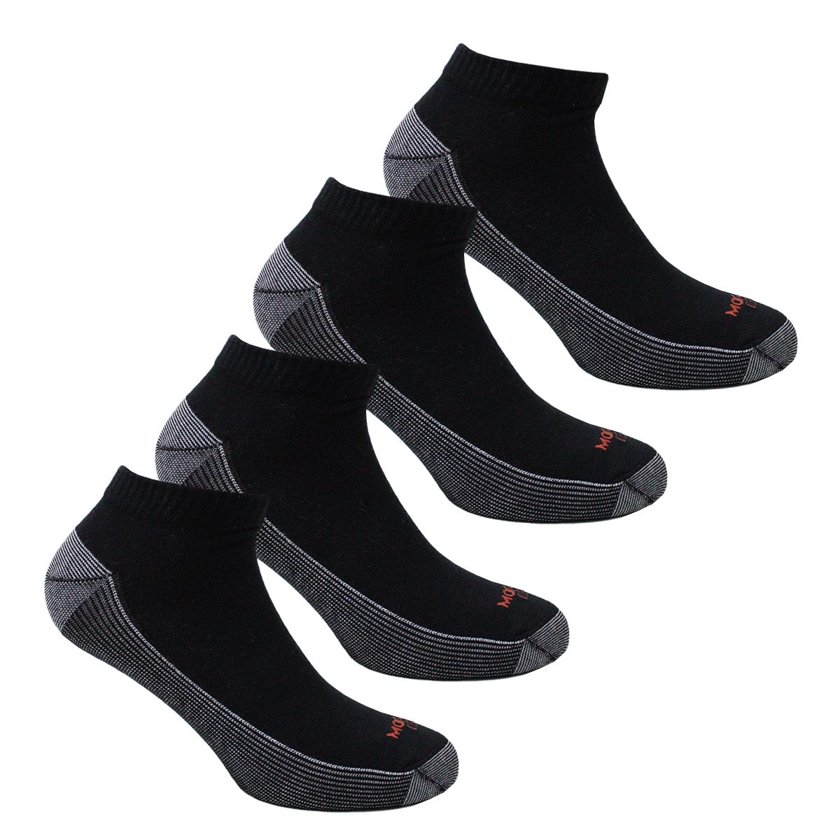 MONARCH - 4 Pares Calcetín Cobre Algodón Monarch