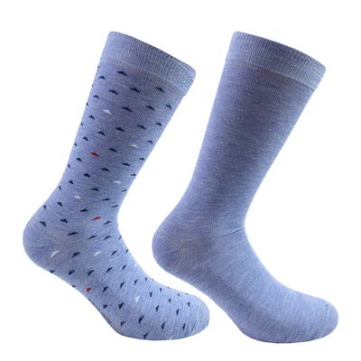 Imagen 2 del producto 2 Pares Calcetín Bamboo Triangulo Peruggi