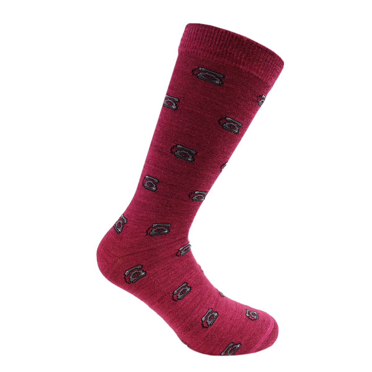 MONARCH - Calcetín Lana Merino Teléfono Peruggi