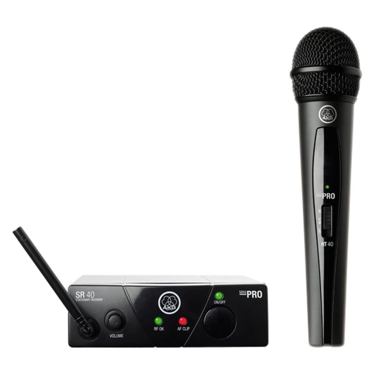AKG - Micrófono De Mano Inalámbrico AKG WMS40 Mini  - Banda C