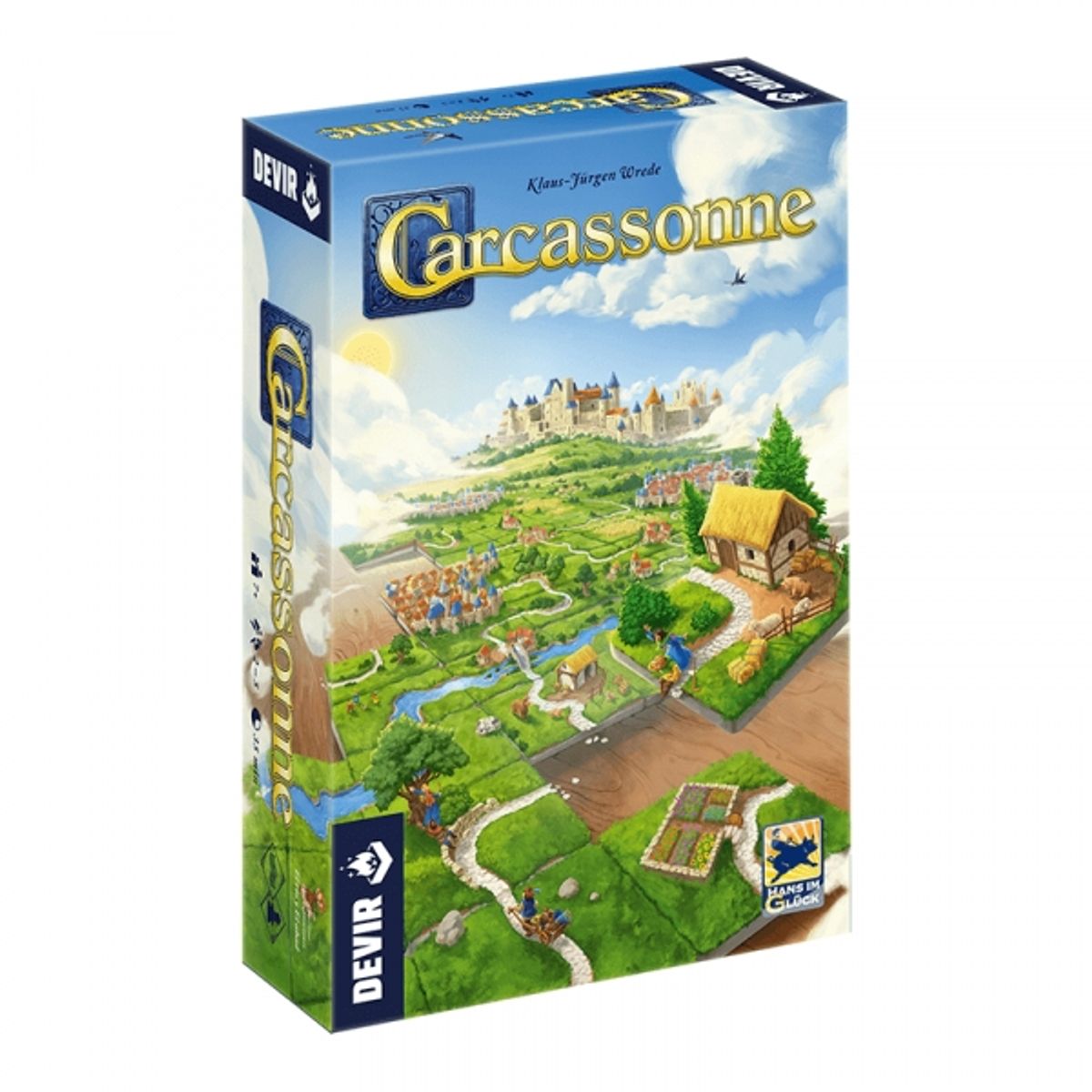 DEVIR - DEVIR JDM CARCASSONNE BASICO ( 2DA EDICION )