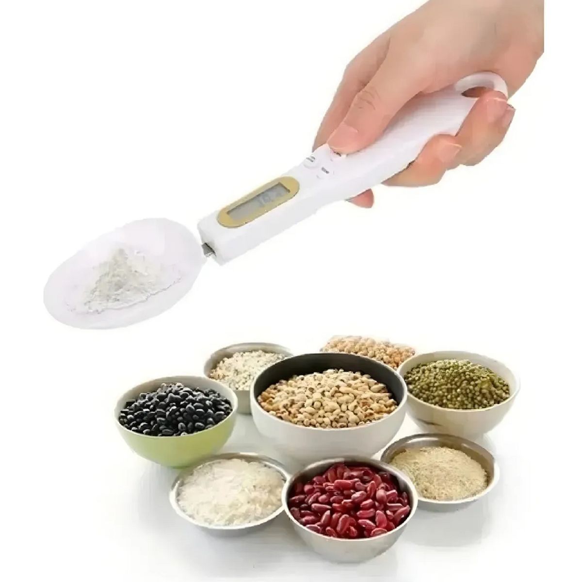 GENERICO - Balanza Cocina Gramera Cocina Pesa Gramera Cuchara 500 Grs