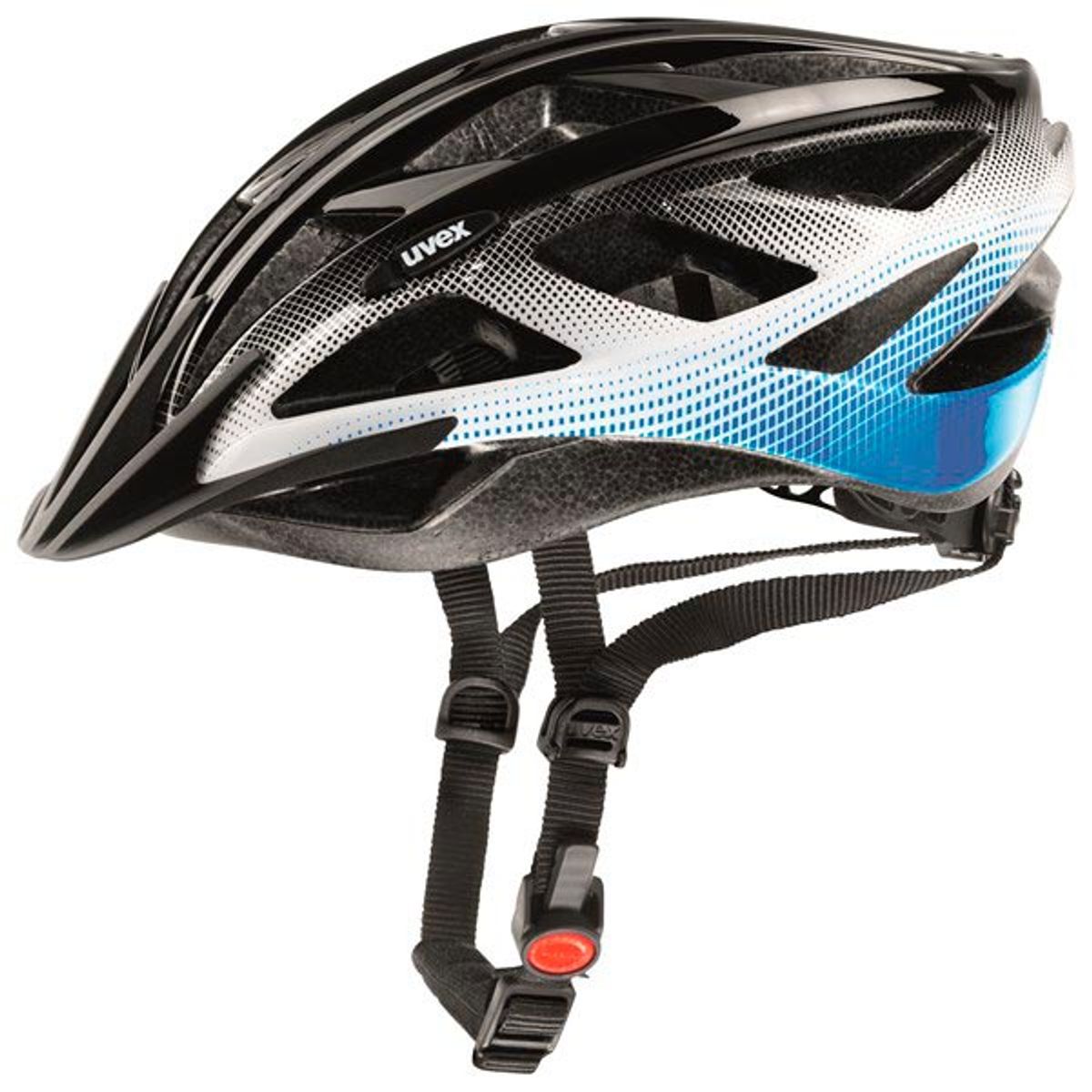 360 - Casco Ciclismo Mtb Uvex Xenova Blackblue 55-60