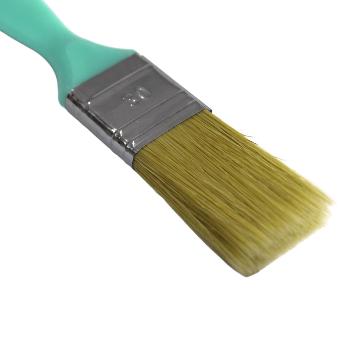 GENERICO - Brocha Cerda Natural 1 pulgada VALKOLOR Mango Celeste