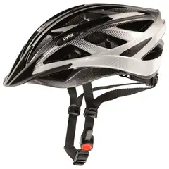 360 - Casco Ciclismo Mtb Uvex Xenova Blacksilver 55-60