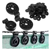 Ganchos Clips Para Malla Raschel Malla Sombra 100 Piezas