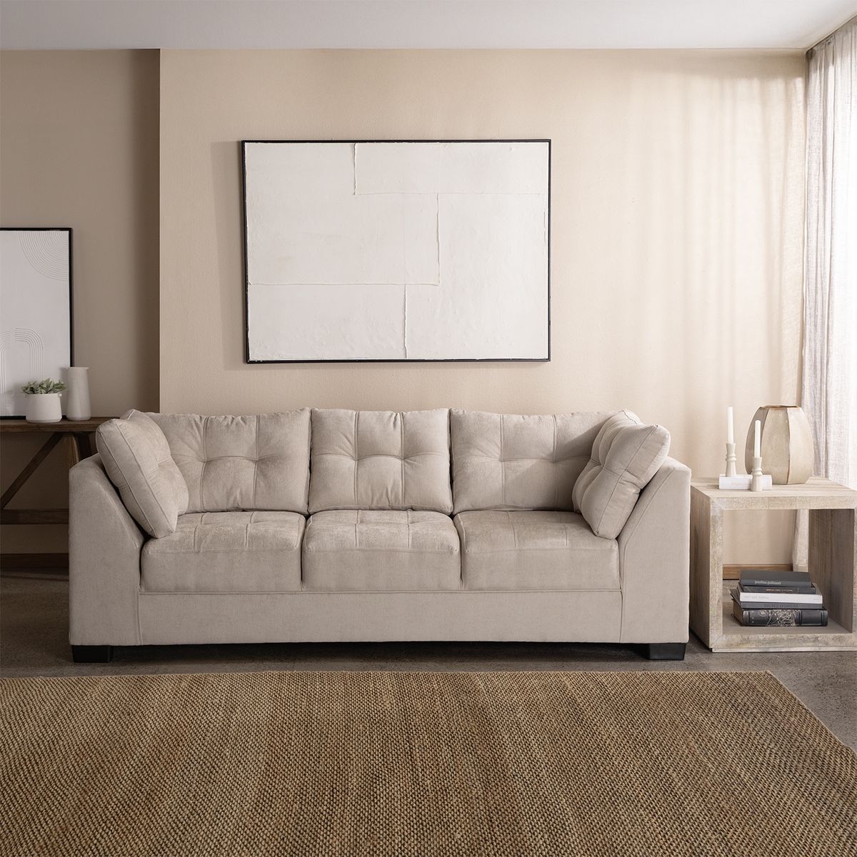 MUEBLES MPR - Sofá Edimburgo Chenille