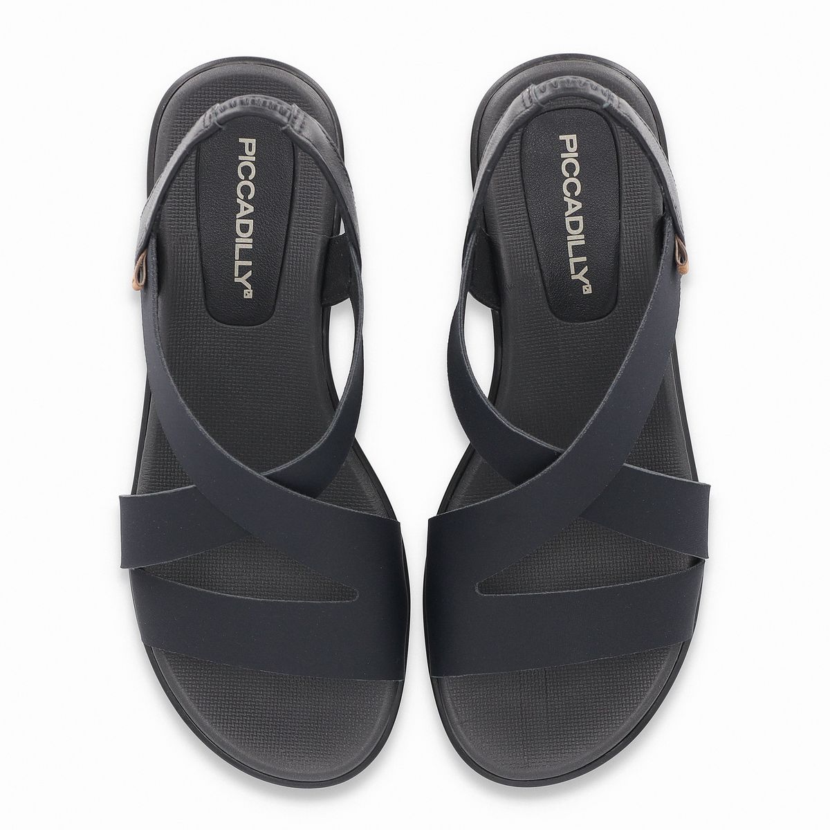 PICCADILLY - Sandalia Mujer Negro Anabela 71 Piccadilly