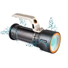 POWERLAB - Linterna Led Big Multiuso Blanco-rojo Mlab