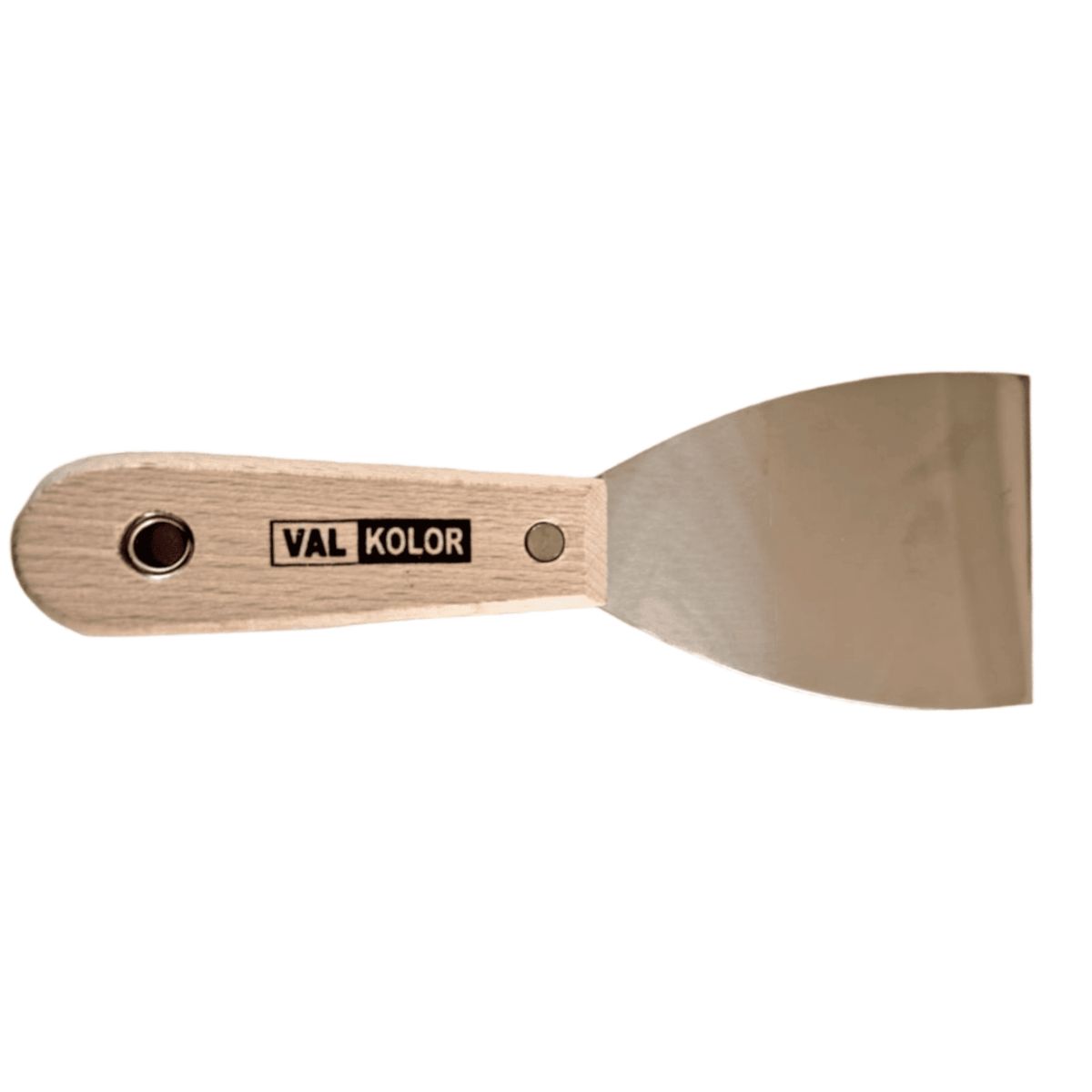 GENERICO - Espátula Profesional 2 ½ Pulgada Mango Madera Valkolor