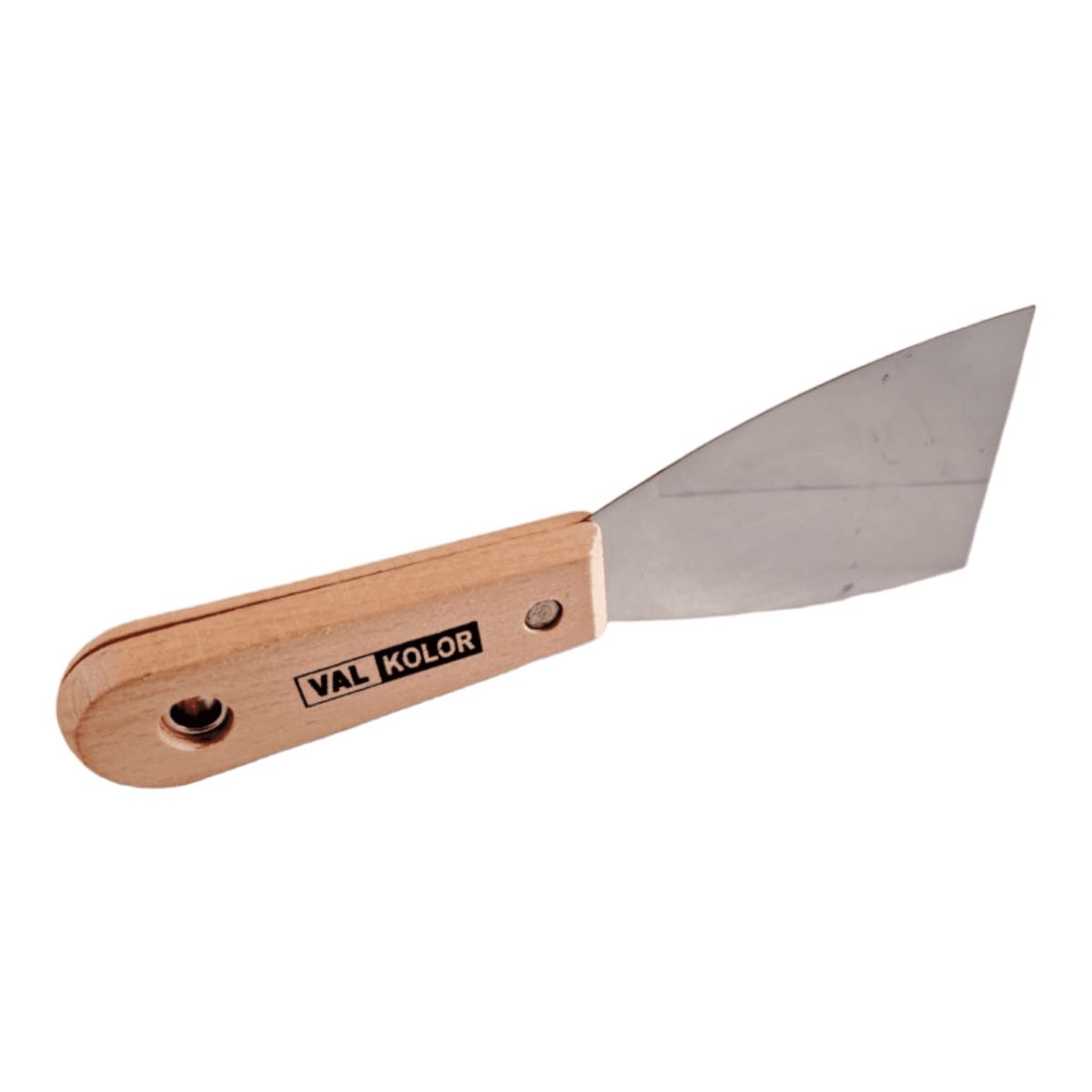 GENERICO - Espátula Profesional 2 Pulgadas Mango Madera Valkolor