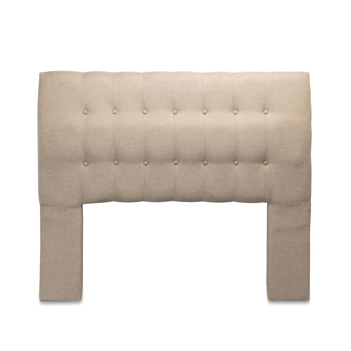 GENERICO - Respaldo King Lino Beige Cp Seve