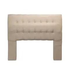 GENERICO - Respaldo King Lino Beige Cp Seve