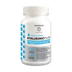 WELLPLUS - Hyaluronic Plus 60 cápsulas