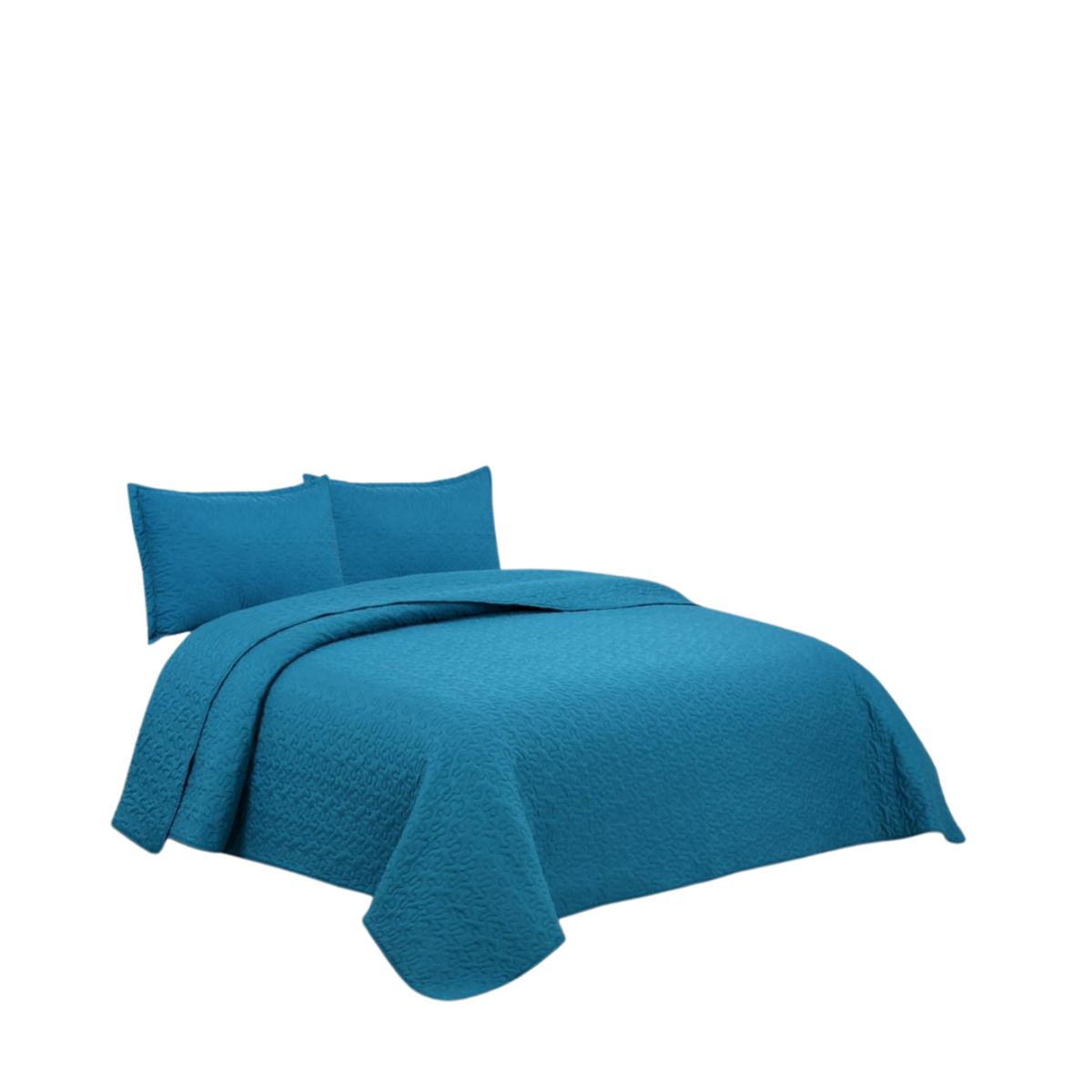 GENERICO - Cubrecama Verano King Quilt De Diseños Bordados