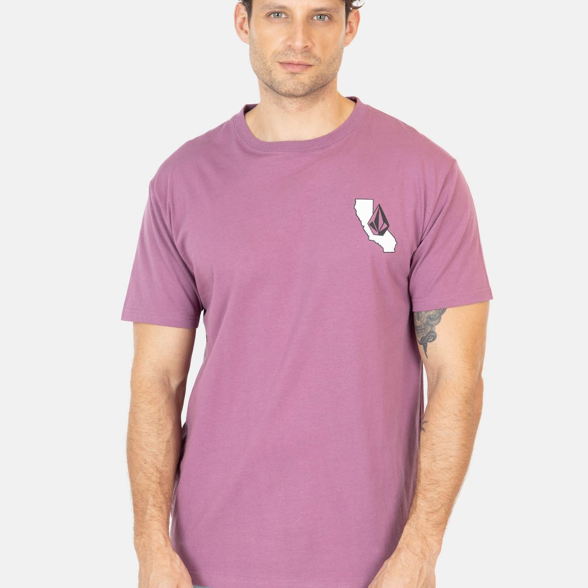 VOLCOM - Polera MC Dreaming Rosado Hombre Volcom