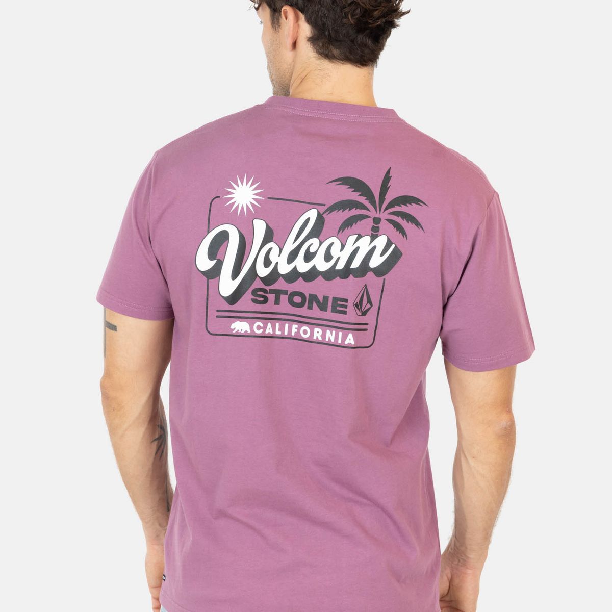 VOLCOM - Polera MC Dreaming Rosado Hombre Volcom