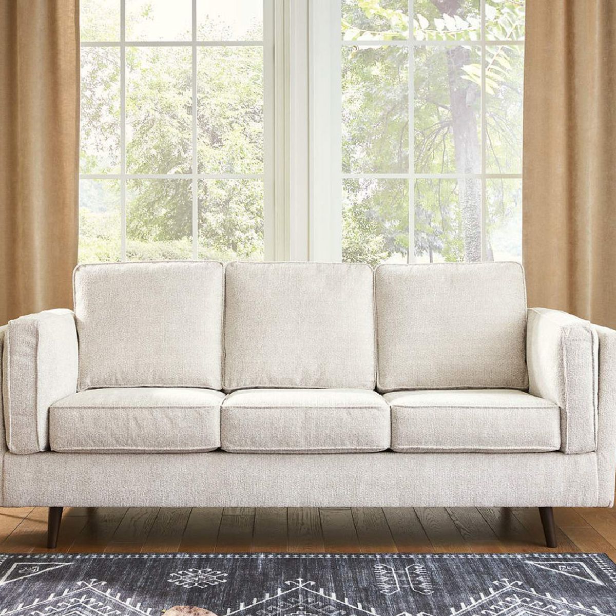 ASHLEY - Sofá 3 cuerpos Maimz sandstone