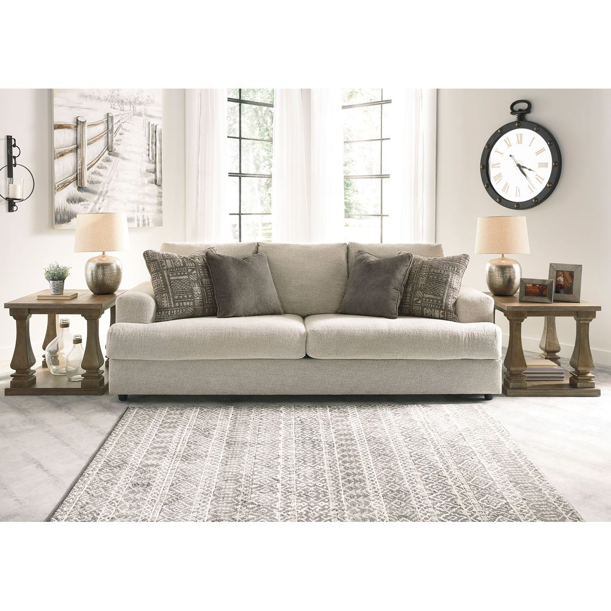 ASHLEY - Sofá 3 cuerpos Soletren