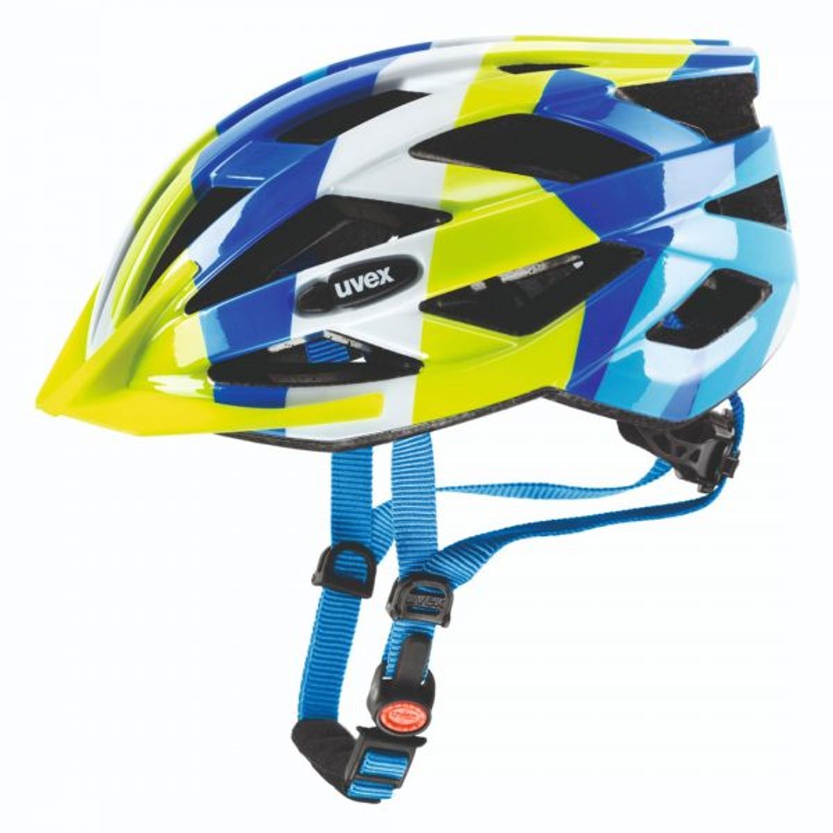 360 - Casco Niño o Mujer Ciclismo Mtb Uvex Airwing Yellowblue