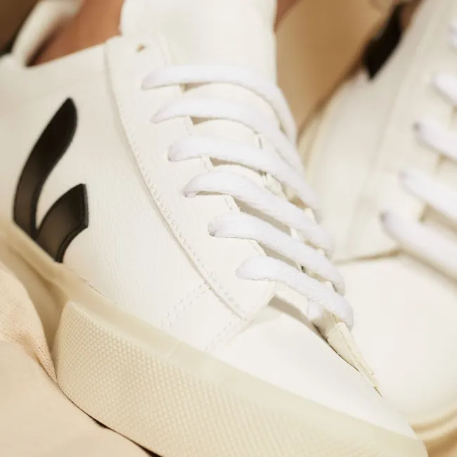 VEJA - Campo Zapatilla Urbana Mujer Cuero Blanco Veja