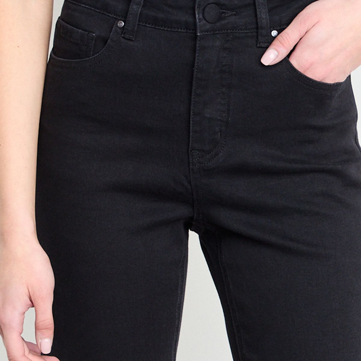 IO - Jeans Skinny Mujer Negro Io