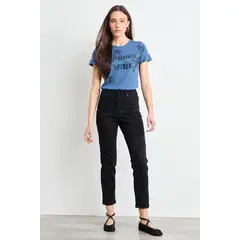 IO - Jeans Skinny Mujer Negro