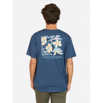 Imagen 2 del producto Polera MC Crasher Celeste Hombre